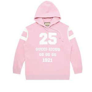 Gucci | Tops | Gucci 25 Gucci Eschatology And Blind For Love 921 Hoodie  Size Small Pink | Poshmark